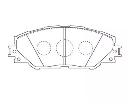 Тормозные колодки дисковые MASUMA MS-1530