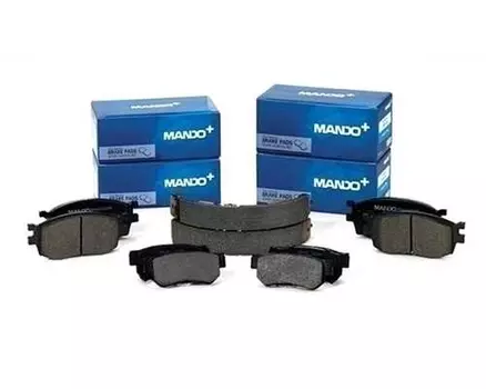 Тормозные колодки дисковые MANDO MPT08