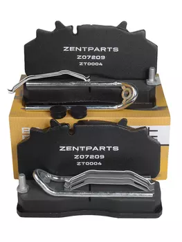 Тормозные колодки дисковые ZENTPARTS Z07209