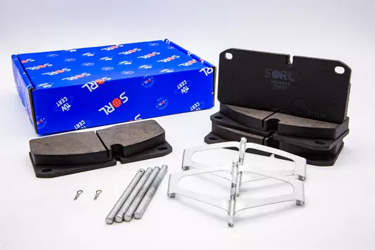 Тормозные колодки дисковые SORL HM4603+AK009