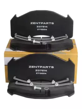 Тормозные колодки дисковые передняя ось ZENTPARTS Z07214