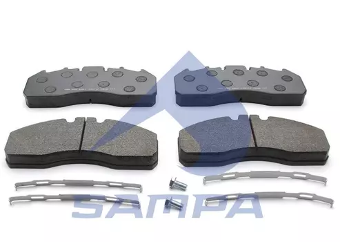 колодки дисковые! WVA 29174 249.6x107x29.25 ELSA 225-3\ RVI Magnum, Volvo