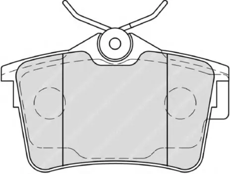 колодки дисковые з.\ Citroen Berlingo, Peugeot 308/Partner 1.6-2.0HDi 08>