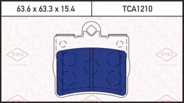 колодки дисковые з.!\ MB W202 1.8/2.0D/2.5D/TD 93-01