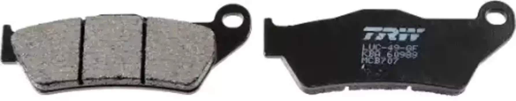 колодки дисковые! задние\ BMW R 850-1300 99> MCB707 TRW