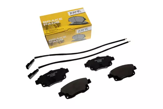 Тормозные колодки дисковые задняя ось ZENTPARTS Z07501