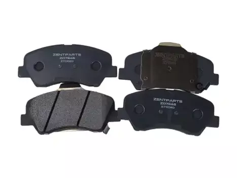 Тормозные колодки дисковые передняя ось ZENTPARTS Z07645