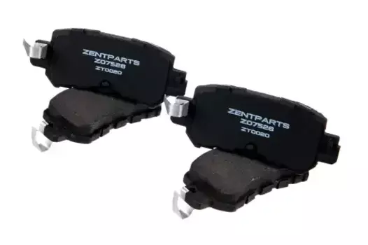 Тормозные колодки дисковые задняя ось ZENTPARTS Z07528