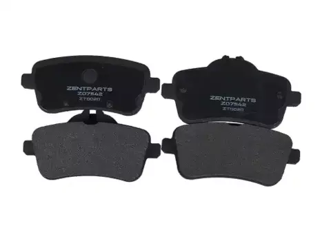 Тормозные колодки дисковые задняя ось ZENTPARTS Z07542