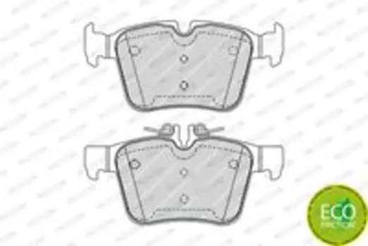 колодки дисковые задние!\ MB W205/S205 1.6/2.0/2.1D 13>