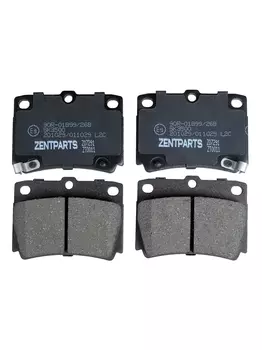 Тормозные колодки дисковые задняя ось ZENTPARTS Z07291