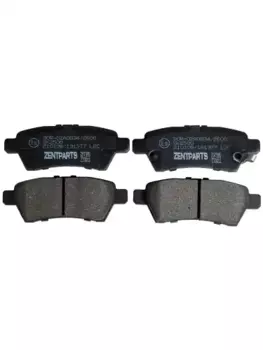 Тормозные колодки дисковые задняя ось ZENTPARTS Z07395