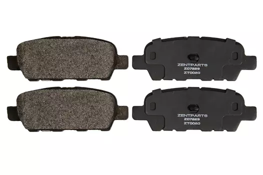 Тормозные колодки дисковые задняя ось ZENTPARTS Z07229