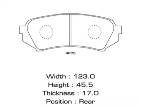 Тормозные колодки дисковые MASUMA MS-1412