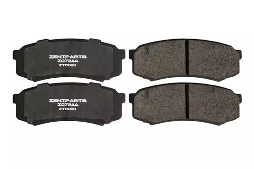 Тормозные колодки дисковые задняя ось ZENTPARTS Z07244