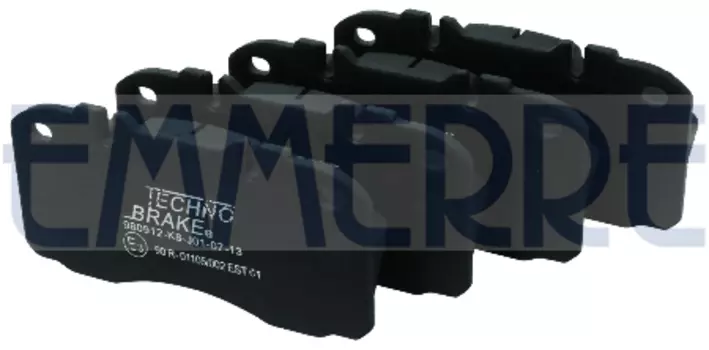 Тормозные колодки дисковые TECHNO BRAKE 960912