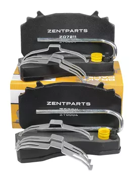 Тормозные колодки дисковые ZENTPARTS Z07211