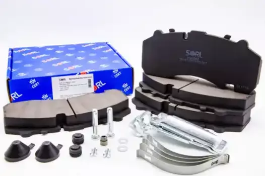 Тормозные колодки дисковые SORL HM4902+AK007