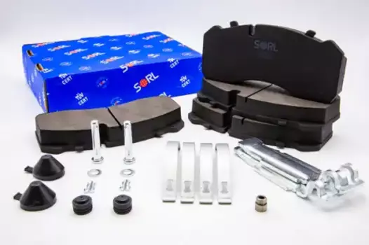 Тормозные колодки дисковые SORL HM4811+AK007