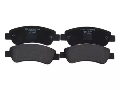 Тормозные колодки дисковые задняя ось ZENTPARTS Z07695