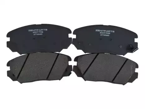Тормозные колодки дисковые передняя ось ZENTPARTS Z07705