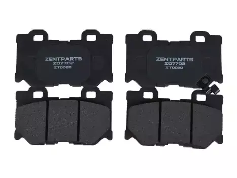 Тормозные колодки дисковые задняя ось ZENTPARTS Z07702