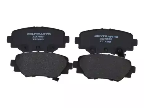Тормозные колодки дисковые задняя ось ZENTPARTS Z07691