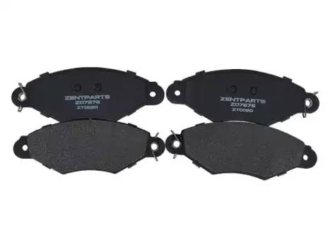 Тормозные колодки дисковые передняя ось ZENTPARTS Z07676