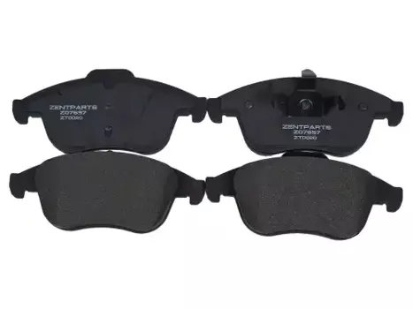 Тормозные колодки дисковые передняя ось ZENTPARTS Z07697