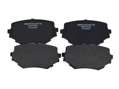Тормозные колодки дисковые передняя ось ZENTPARTS Z07703