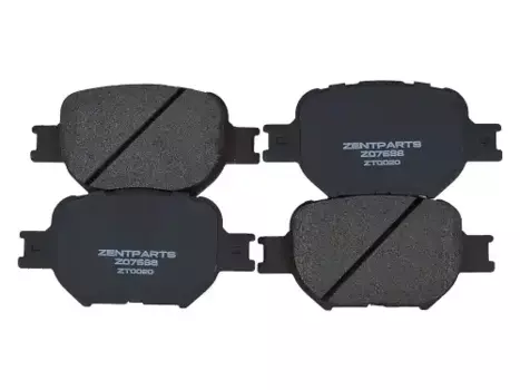 Тормозные колодки дисковые передняя ось ZENTPARTS Z07688