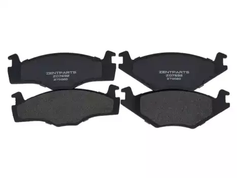 Тормозные колодки дисковые передняя ось ZENTPARTS Z07692