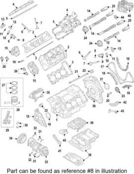 Колпачки маслосъемные PORSCHE 95510567500