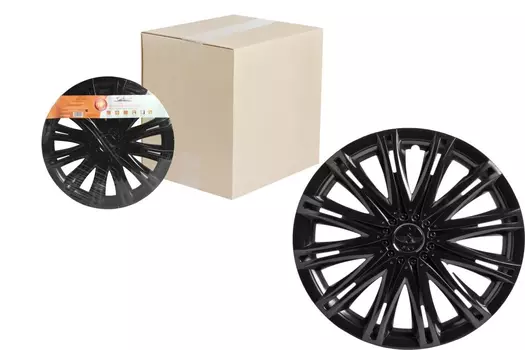 колпаки колесные! 14' 'Скай', черный глянец, компл. 2 шт.\ AWCC-14-13 AIRLINE