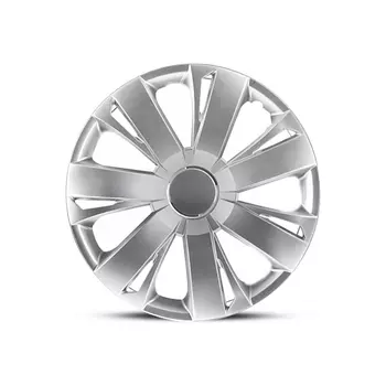 колпаки на колёса! PP пластик, регул. обод, металлик, 15''/370мм, к-т 4шт\ WC-2015 SILVER (15) AUTOPROFI