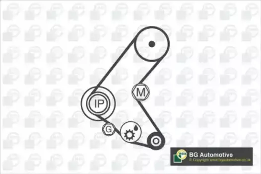 Комплект ГРМ BGA TB9507K