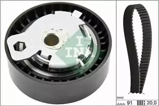 Комплект ГРМ INA 530 0142 10 887 мм 20 мм