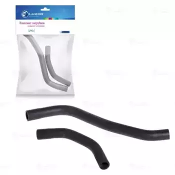 комплект патрубков отопитея ! 2шт. EPDM\ ВАЗ 1117-19 Калина LPKH0118 LUZAR