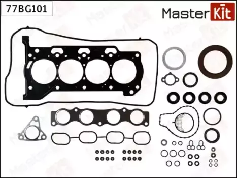Комплект прокладок двигателя MASTERKIT 77BG101