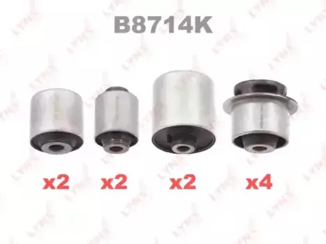 Комплект сайлентблоков / Рычагов / Перед. подв. \MAZDA 6(GG) 1.8-2.3T 02-07 B8714K LYNXAUTO