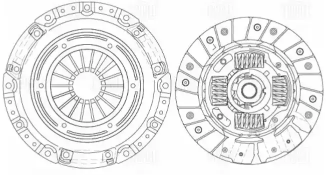 Комплект сцепления TRIALLI FR 0511