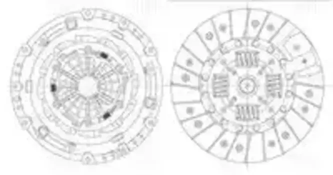 Комплект сцепления TRIALLI FR 1027