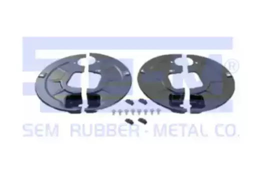 комплект щитков пылезащитных !на ось кв.балка 120 SN4218 16град \BPW H.. ->95 12119 SE-M