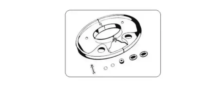 комплект щитков пылезащитных! SN4218S7\ BPW 733077 ERREVI