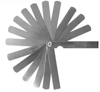 комплект щупов! 15 пластин 0.05-0.6 мм\ TG15 THORVIK