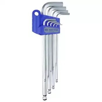 комплект шестигранников! с шаровым окончанием экстрадлиных 1.5-10 мм KING TONY\ 20109MR