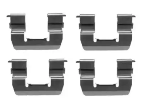 Комплектующие, колодки дискового тормоза MBA1668 MINTEX