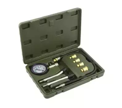 компрессометр! для бензиновых двигателей с насадками\ 830108 ДЕЛО ТЕХНИКИ