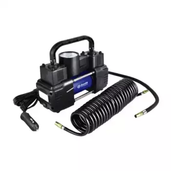 компрессор для накачки шин! ПРОФИ-55Ф с фонарем 12V 55л/мин\ БАК.99179 БЕЛАК