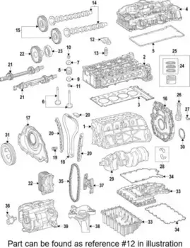 Коромысло клапана ГРМ MB 654 050 66 01